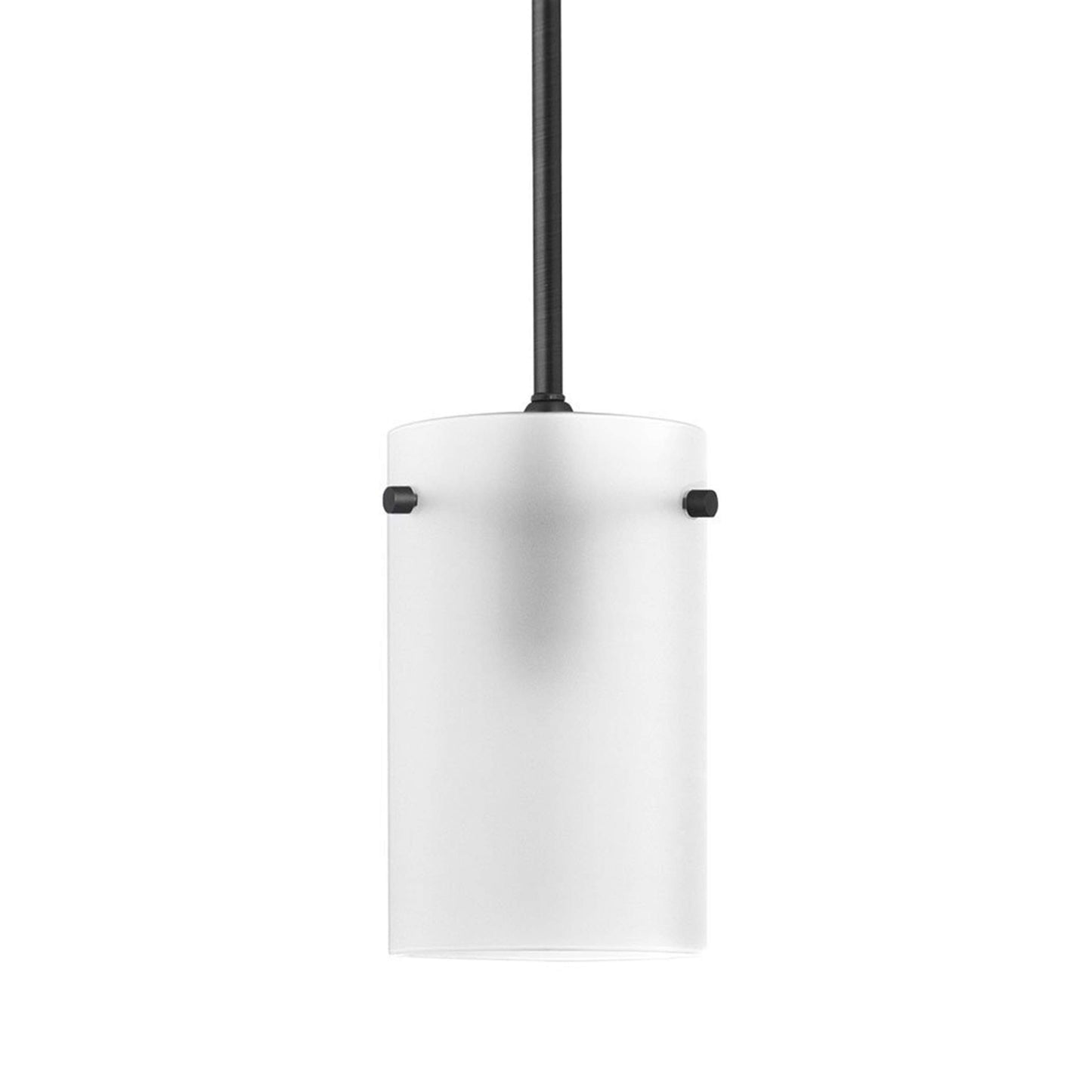 Linea di Liara Effimero Modern Matte Black Pendant Light Fixtures Over Kitchen Island Sink Lighting Ceiling Hanging Farmhouse Mini Metal Industrial Pendant Lighting Medium Frosted Glass Shade