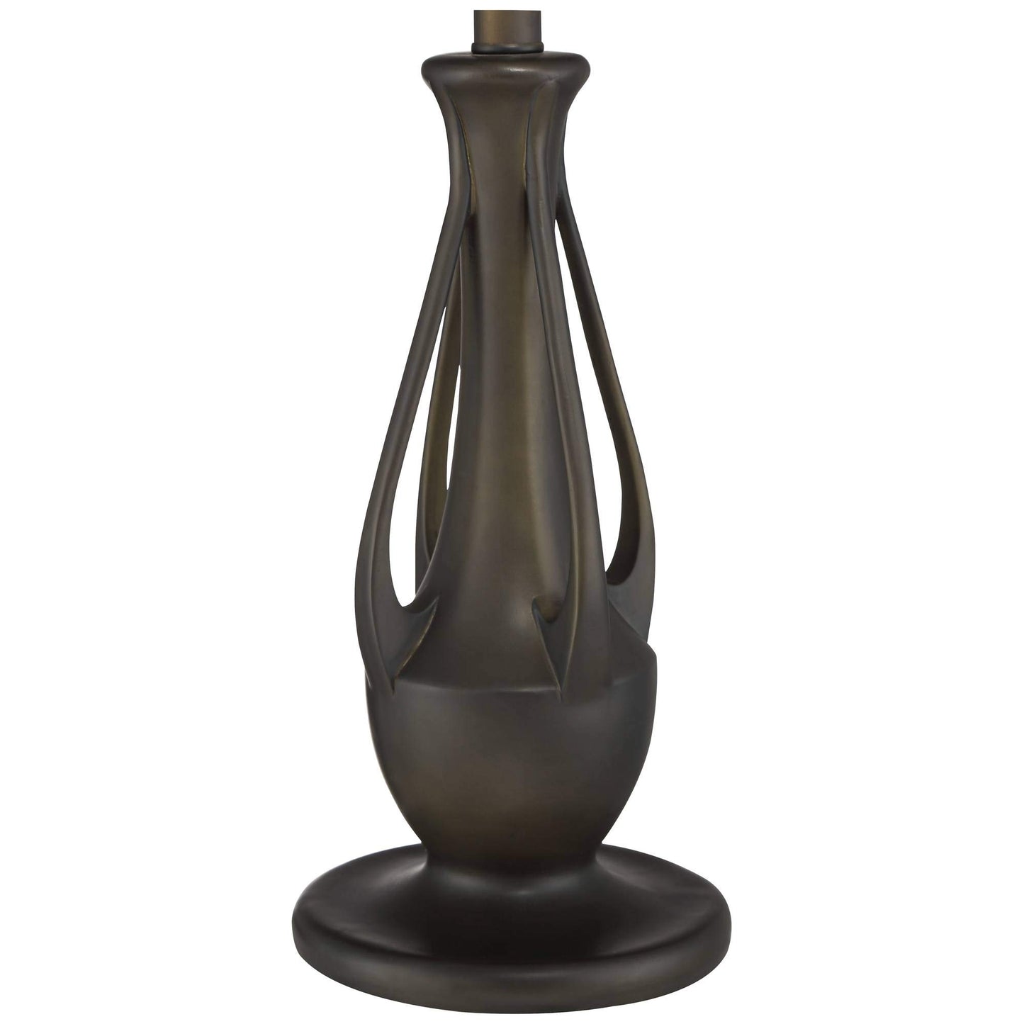Robert Louis Tiffany Gerald Traditional Mission Tiffany Style Accent Table Lamp 23" High Deep Metallic Antique Art Glass Shade Decor for Living Room Bedroom House Bedside Nightstand Home Office
