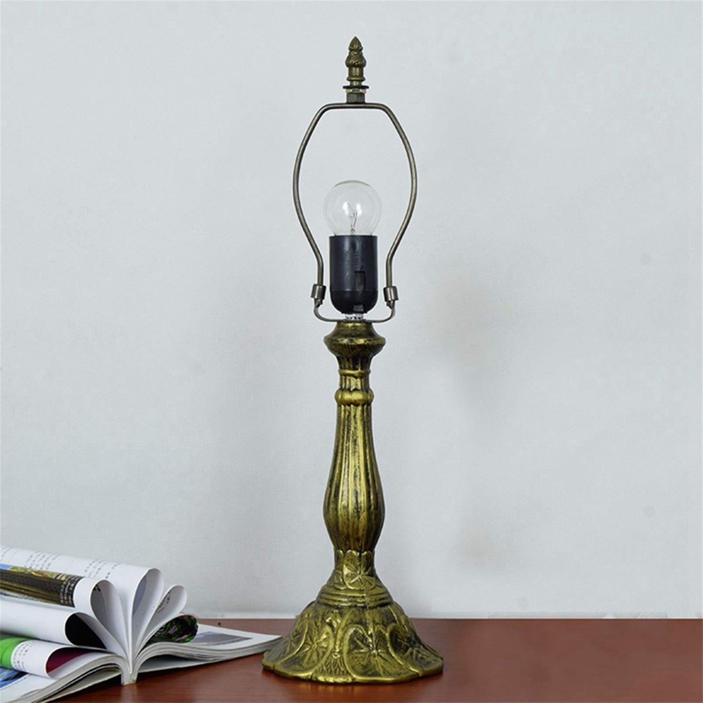 Blivuself Tiffany Lamp Stained Glass Lamp Sunflower Yellow Bedroom Table Lamp Reading Desk Light for Bedside Living Room Office Dormitory Dining Room Decorate Gift 12x12x18 Include Light Bulb